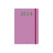 3664447158792-Agenda Merida - 1 semaine sur 2 pages - 17 x 24,5 cm - violet - Oberthur-P_405149222_3-2