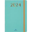 Agenda Merida - 1 semaine sur 2 pages - 17 x 24,5 cm - vert - Oberthur