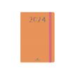 3664447158815-Agenda Merida - 1 semaine sur 2 pages - 17 x 24,5 cm - orange - Oberthur-P_405149224_3-2