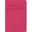 Agenda Colornote - 1 semaine sur 2 pages - 10 x 15 cm - fuchsia - Oberthur