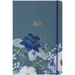 Agenda Giverny - 1 semaine sur 2 pages - 17 x 24,5 cm - bleu - Oberthur