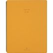 Agenda Stan - 1 semaine sur 2 pages - 13 x 21 cm - moutarde - Oberthur