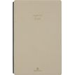 Agenda Stan - 1 semaine sur 2 pages - 13 x 21 cm - taupe - Oberthur