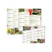 3664447151465-Calendrier Jardin calme - 6 mois par face - 32 x 42 cm - Oberthur-P_405149373_3-2