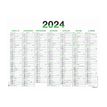 3664447154787-Calendrier Fluo - 7 mois par face - 32 x 42 cm - orange - Oberthur-P_405149396_3-2