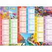Calendrier Color Story - 6 mois par face - 40,5 x 55 cm - Oberthur