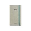 Agenda de poche Notavision Barista - 1 semaine sur 2 pages - 9 x 16 cm - vert - Brepols