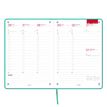 3147280261848-Agenda à élastique Signature - 1 semaine sur 2 pages - 18 x 25 cm - turquoise - Oxford-P_405149659_3-2