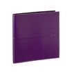 Agenda Voyage - 1 semaine sur 2 pages - 16 x 16 cm - violet - Oxford