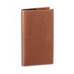 Agenda de poche Voyage - 1 semaine sur 2 pages - 9 x 17 cm - marron - Oxford