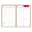 3147280268083-Agenda Voyage - 1 semaine sur 2 pages - 16 x 24 cm - marron - Oxford-P_405149731_2-1