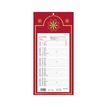 3147280261268-Calendrier Lecas long classique - mensuel à feuillets - 16 x 33,3 cm - rouge-P_405149818_1-0