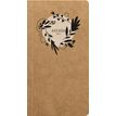 3592930023251-Agenda Kraft fleurs - 1 semaine sur 2 pages - 9 x 17 cm - Bouchut-P_405149853_1-0