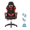 3662313015019-Fauteuil gamer TX - accoudoirs - appui-tête intégré - noir et rouge-P_405150493_1-0