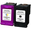 3584770130213-Cartouche remanufacturée HP 301XL - Pack de 2 - noir, cyan, magenta, jaune - Uprint-P_405150783_2-1