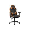 4710483775185-Fauteuil gamer FUSION SF - accoudoirs réglables - appui-tête intégré - noir/orange-P_405150795_3-2
