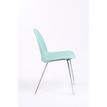 3760185020367-Chaise CHARLOTTE - pieds chromés sans accroche - Vert d'eau--3