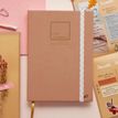 3371010479610-Quo Vadis - Carnet Bullet journal - Multilingue - Life Journal - Rose clair - Pages Points (dots) - 15x21 cm - Papier Clairefontaine kraft - Fabri--4