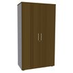 3253310338418-Armoire haute IDRA/DUAL - H180 x L80 x P47 - 2 portes - Corps alu - Portes et dessus imita-P_405152524_1-0
