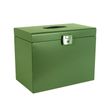 3219090401797-Pierre Henry - Classeur ménager en métal (valisette) avec 5 dossiers suspendus - kaki-P_405152691_1-0