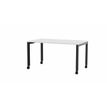 3617350001914-Table de réunion mobile ARIAL - L120 x P80 cm - plateau blanc - pieds noirs-P_405153430_1-0