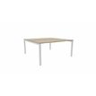 3617350003499-Bureau Bench ARIAL - L180 x P165 cm - plateau imitation chêne brunswick - pieds blancs-P_405153460_1-0
