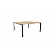 3617350003475-Bureau Bench ARIAL - L180 x P165 cm - plateau imitation chêne clair - pieds noirs-P_405153462_1-0