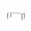 3617350003086-Table de réunion ARIAL - L200 x P100 x H73,5 cm - plateau blanc - pieds noirs-P_405153501_1-0