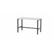 3617350002362-Table de réunion mobile et haute ARIAL - L200 x P100 x H104,5 cm - plateau blanc - pieds -P_405153564_1-0