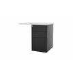 3617350004861-Retour sur caisson bout de bureau CONECT - L80 x P60 cm - plateau blanc - pieds noirs-P_405153675_1-0