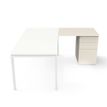 3617350004861-Retour sur caisson bout de bureau CONECT - L80 x P60 cm - plateau blanc - pieds noirs-P_405153675_2-1