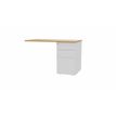 3617350004731-Retour sur caisson bout de bureau CONECT - L120 x P60 cm - plateau imitation chêne clair -P_405153688_1-0