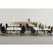 3617350005493-Bureau Bench CONECT - L140 x P165 cm - plateau blanc - pieds noirs-P_405153693_2-1