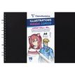3329689759465-Carnet de dessin spiralé Manga Layout - A4 - 75 feuilles - 100gr - Clairefontaine-P_405154948_1-0