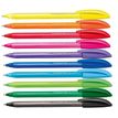 4007817102916-STAEDTLER Ball 4230 - Pack de 10 stylos à bille triangulaires - pointe moyenne - couleurs assoties--1