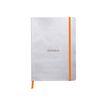 3037921174012-RHODIA Rhodiarama - Carnet souple A5 - 160 pages - ligné - argent-P_405155084_2-1
