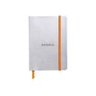 3037921173015-RHODIA Rhodiarama - Carnet souple A5 - 160 pages - ligné - argent-P_405155089_3-0