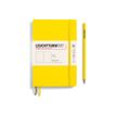 Leuchtturm1917 - Cuaderno - costura de separación - paperback - B6+ (125 x 190 mm) - 123 páginas - papel de gamuza - liso - lemon cover