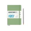 Leuchtturm1917 Edition 120 - Carnet de notes rigide A5 - ligné - vert sauge