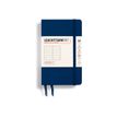 Leuchtturm1917 - Carnet de notes rigide A6 - pointillés - bleu marine