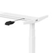 3760350282576-Bureau électrique UGO - L200x80cm - pieds blancs - plateau chêne massif-P_405156105_6-5