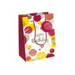 5033601013037-Clairefontaine Excellia - Sac cadeau - 21,5 x 10,2 x 25,3 cm - joyeux anniversaire - rose-P_405156676_1-0
