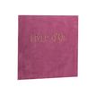 Exacompta Skandi - Livre d'or - 21 x 19 cm - 140 pages - vieux rose