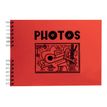 3130630167839-Exacompta Musicart - Album photo spiralé - 50 pages - 32 x 22 cm - rouge-P_405156845_4-0