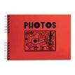 3130630151838-Exacompta Musicart - Album photo spiralé - 50 pages - 23 x 16 cm - rouge-P_405156848_2-0