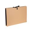 Exacompta OfficeByMe - Trieur extensible 18 compartiments A4 - fermeture à ruban - beige