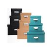 3130630796039-Exacompta OfficeByMe - Lot de 3 boîtes de rangement - bleu canard-P_405156884_5-4