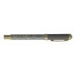Enzo Varini Palazzo Maiolica - Stylo plume - fond beige motif argenté
