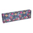 Oberthur Barbade - Etui double pour parure de stylo - bleu marine