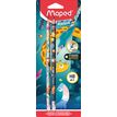 3154148518198-Maped Jungle Fever - 2 Crayons graphite HB embout gomme + 1 outil d'apprentissage-P_405157911_2-0